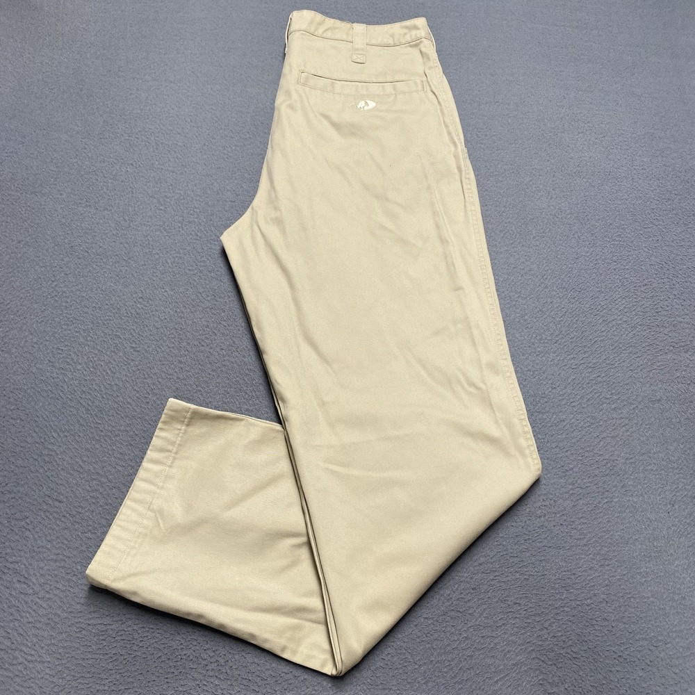 Mossy Oak Pants Mens 34x34 Khaki Beige Piedmont Cargo Outdoor Hiking 100% Cotton